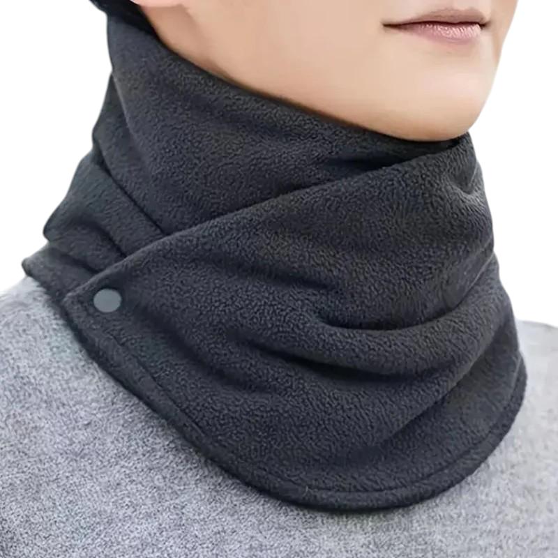 Snood Polaire Femme - Gris Foncé - 60cm