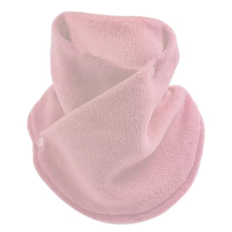 Snood Polaire Femme - Rose Doux - 60cm