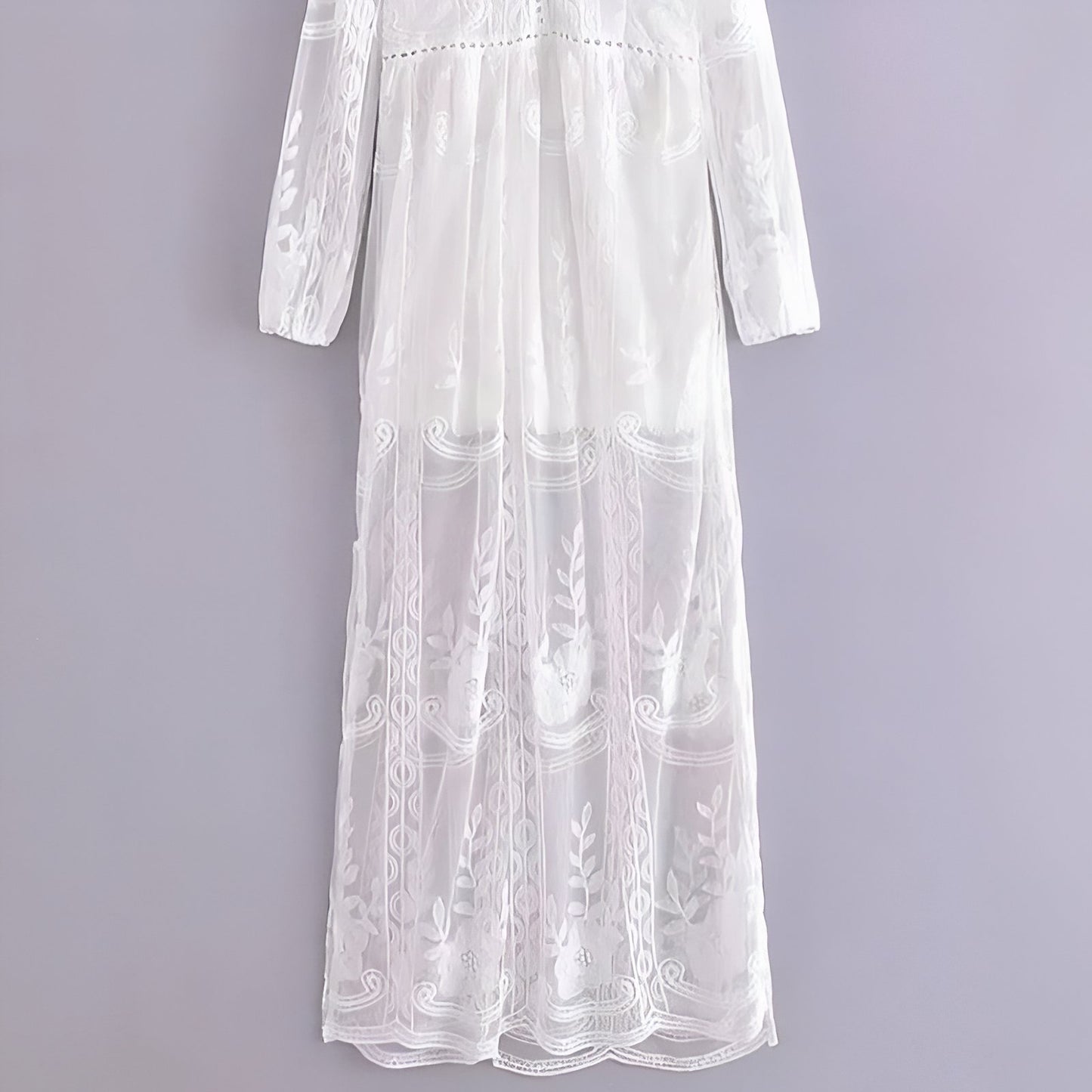 Sublime Robe Paréo Blanche