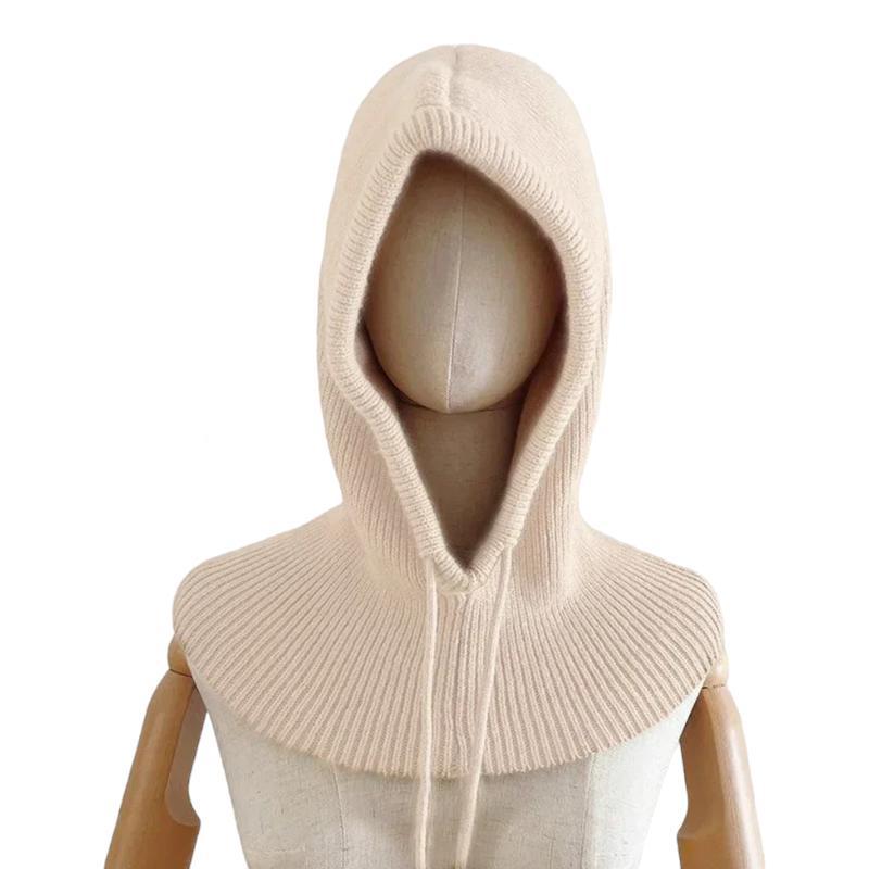 Echarpe Cagoule Crème Clair 56-58cm