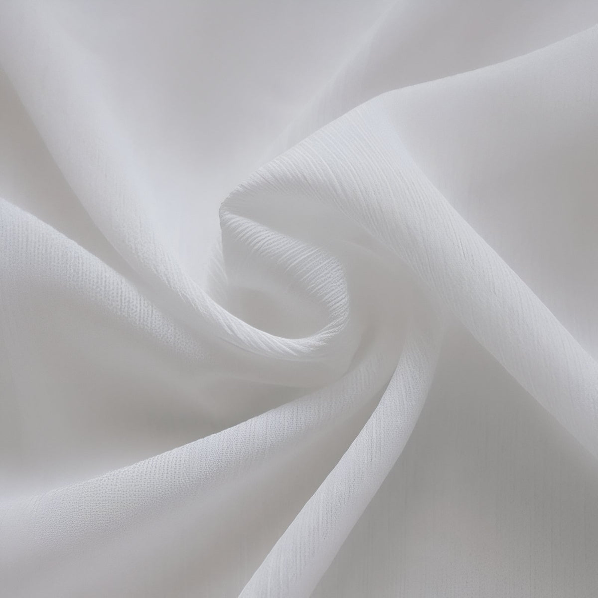 Tunique de Plage Chic gros plan tissu - Blanc