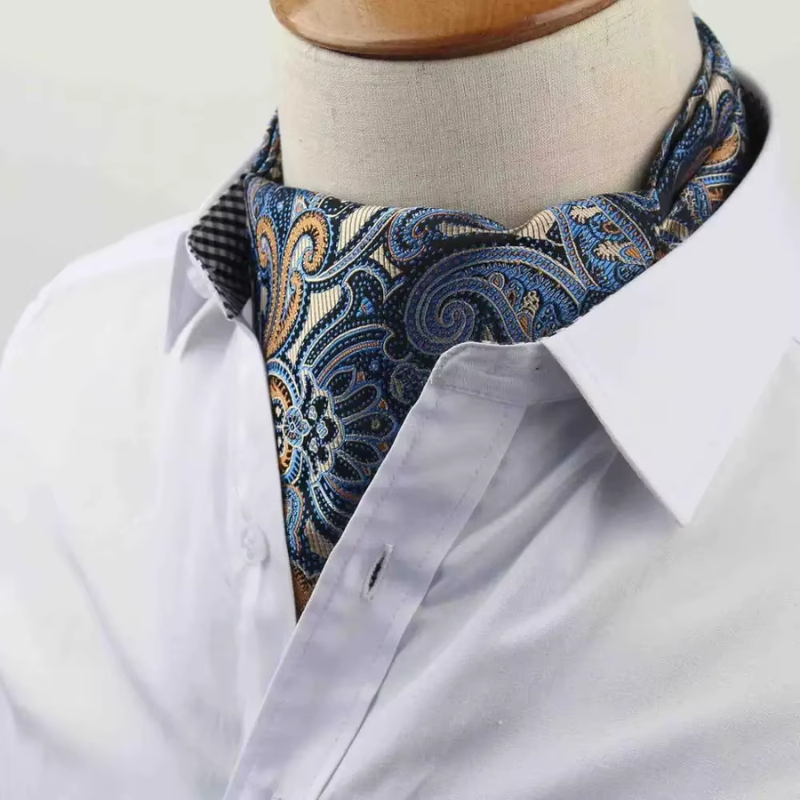 Foulard Ascot Homme portée autour du cou - 1 - 2 - 3 - 4 - 5 - 6 - 7 - 8 - 9 - 10 - 11 - 12 - 13 - 14 - 15 - 16 - 17 - 18 - 19 - 20 - 21 - 22 - 23 - 24 - 25 - 26 - 27 - 28 - 29
