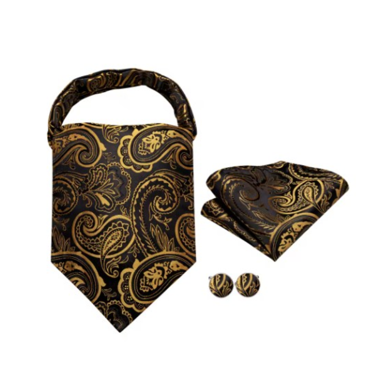 Foulard Ascot Homme en Soie