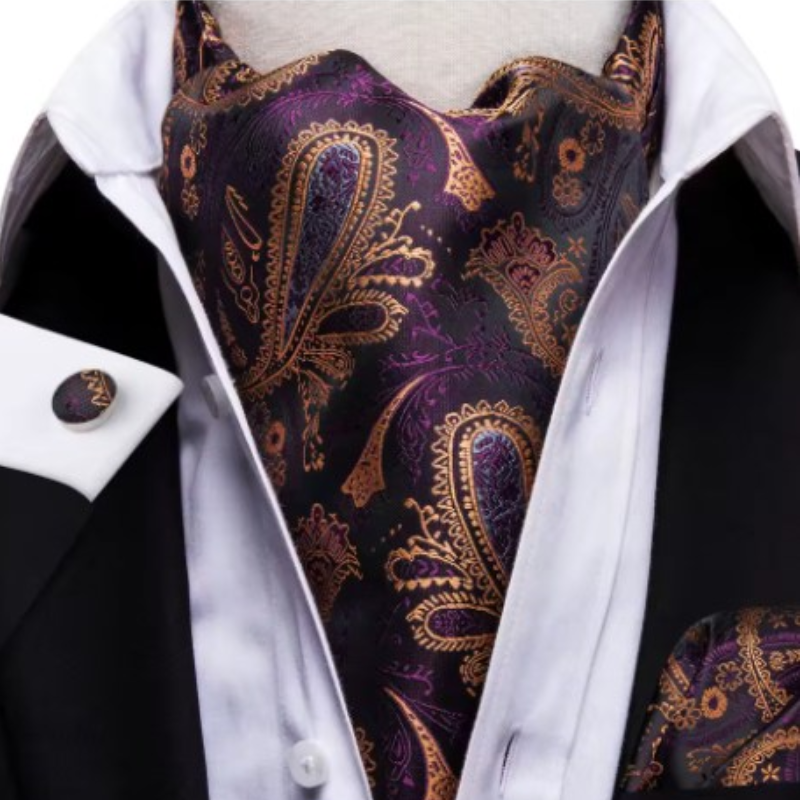 Cravate Ascot Soie