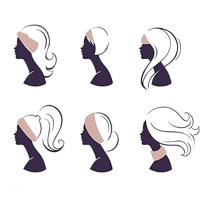 Bandeau Croisé Cheveux Femme 