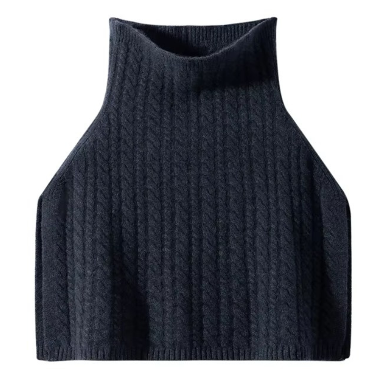 Cache Col Chaud - Bleu Marine