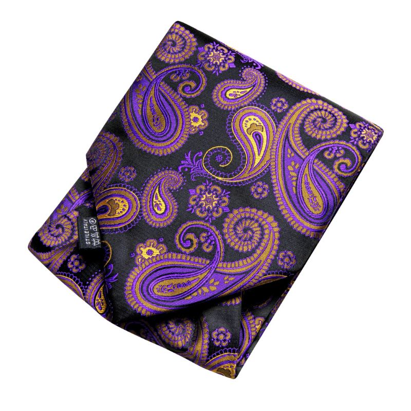 Foulard Ascot Homme en Soie 