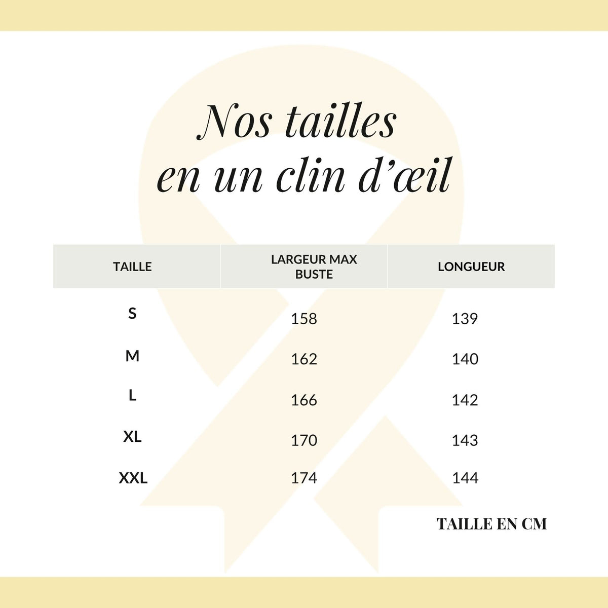 Robe de Plage Asymétrique Blanche à Épaule Dénudée guide des dimensions - Beige