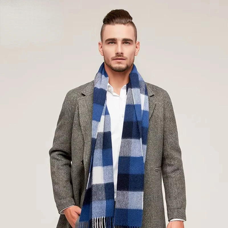 Écharpe à Carreaux Tartan 