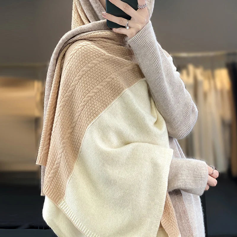 Écharpe Plaid Femme 