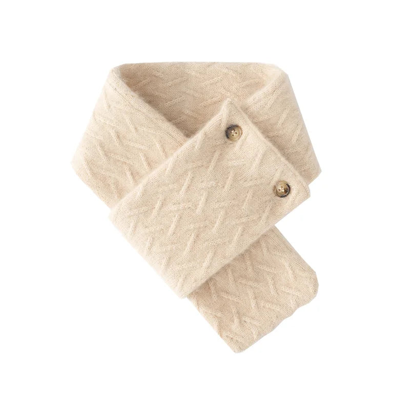 Echarpe Snood Beige Beige 80*10cm