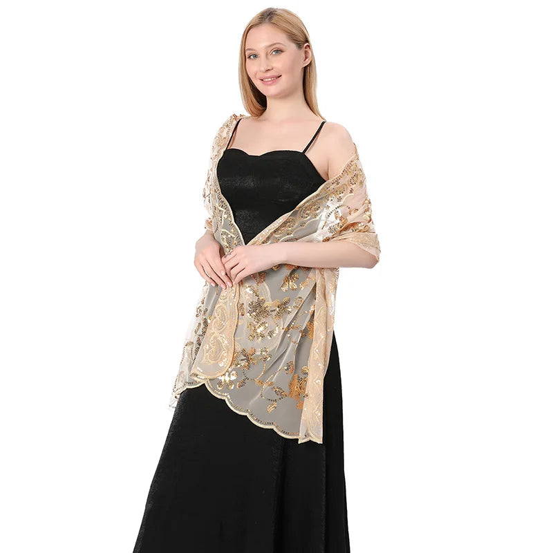 Etole Doré Mariage Beige et Doré 60*190cm