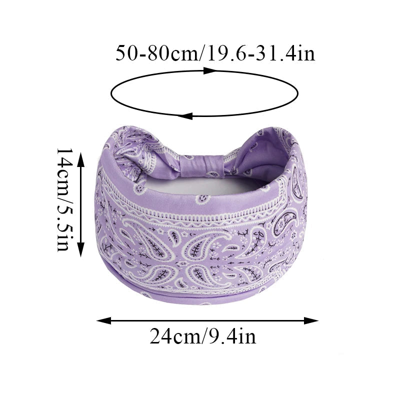 Bandeau Croisé Cheveux Femme 