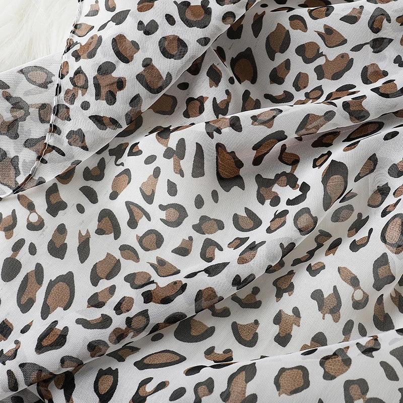 Foulard Léopard Multicolore 