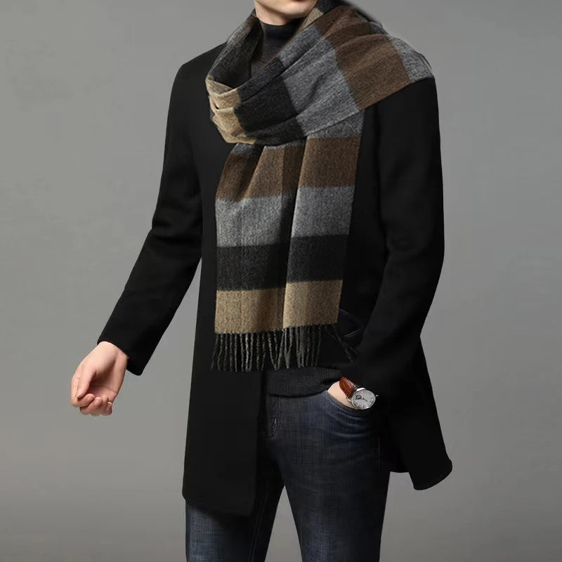 Écharpe à Carreaux Tartan 