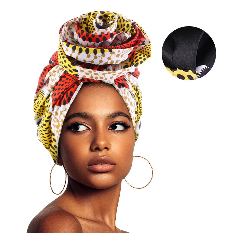 Foulard Africain Déjà Fait Jaune 