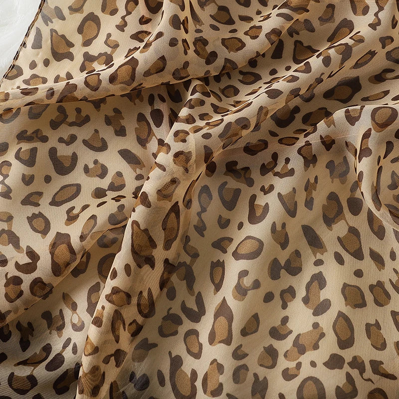Foulard Léopard Multicolore 