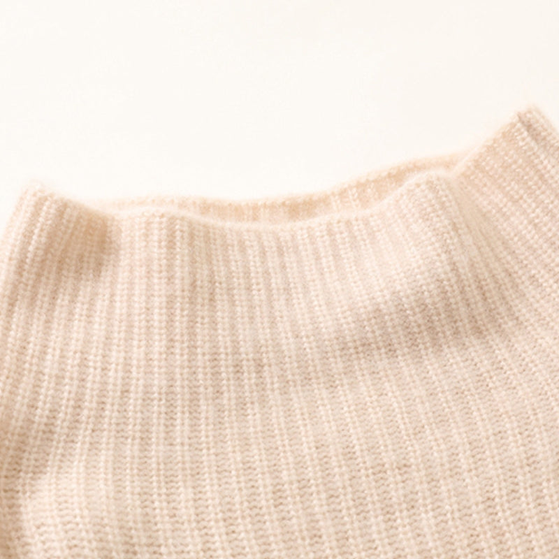 Poncho Cachemire Court
