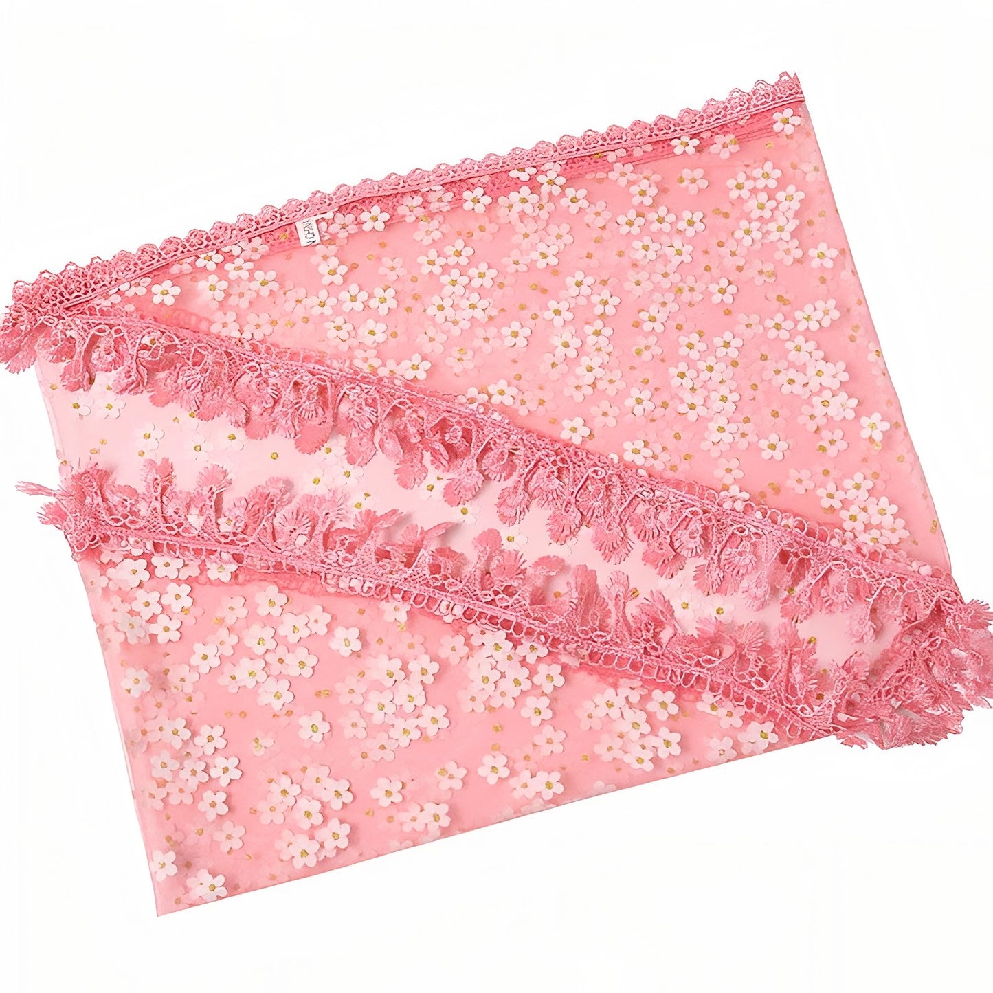 Foulard Triangle Dentelle