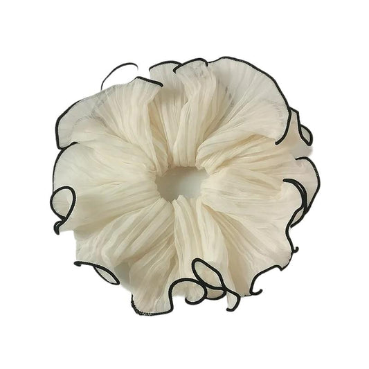 Chouchou Froufrou Crème et Noir 