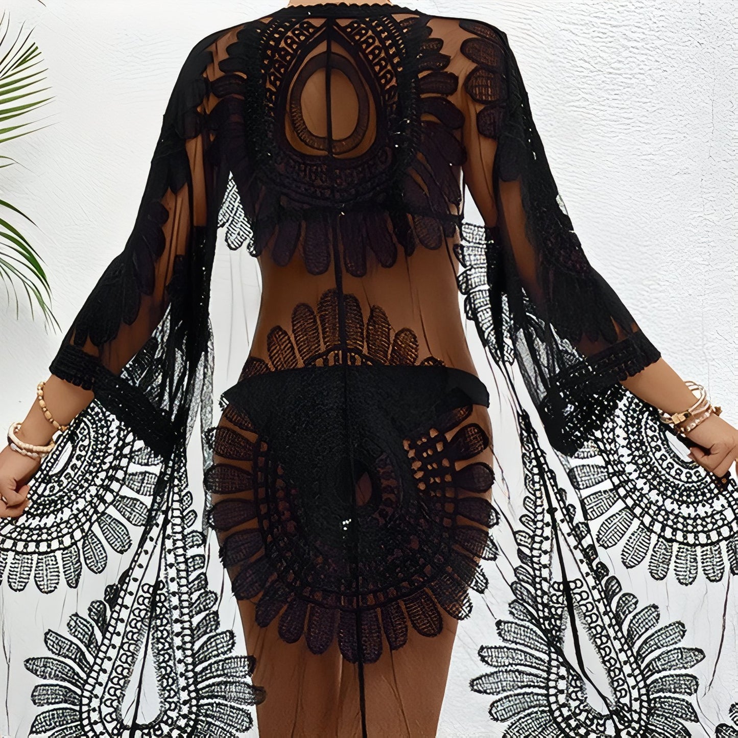 Kimono de Plage en Dentelle