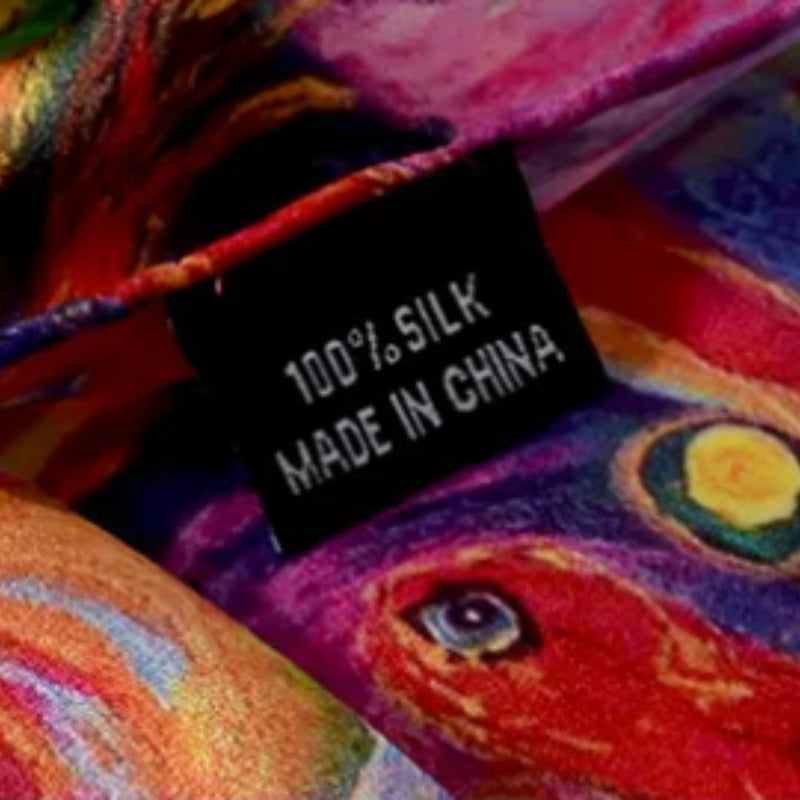 Echarpe Foulard en Soie Femme 