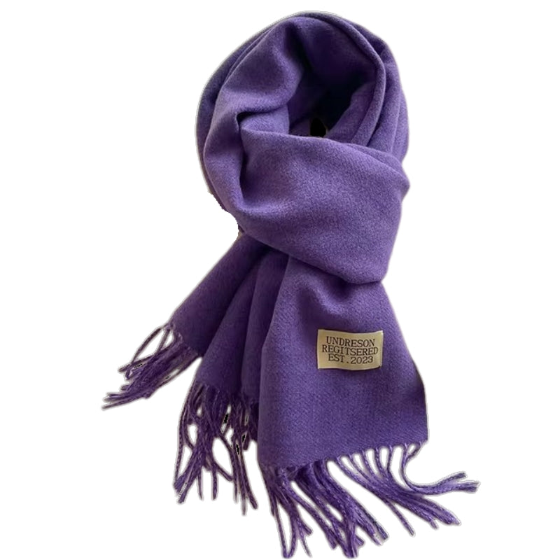 Écharpe Deux Couleurs Violet