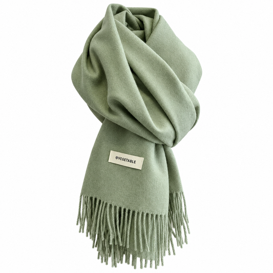 Echarpe Simple, coloris vert sauge