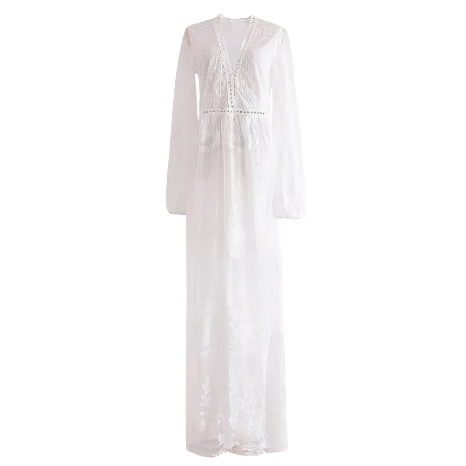 Sublime Robe Paréo Blanche | Douci